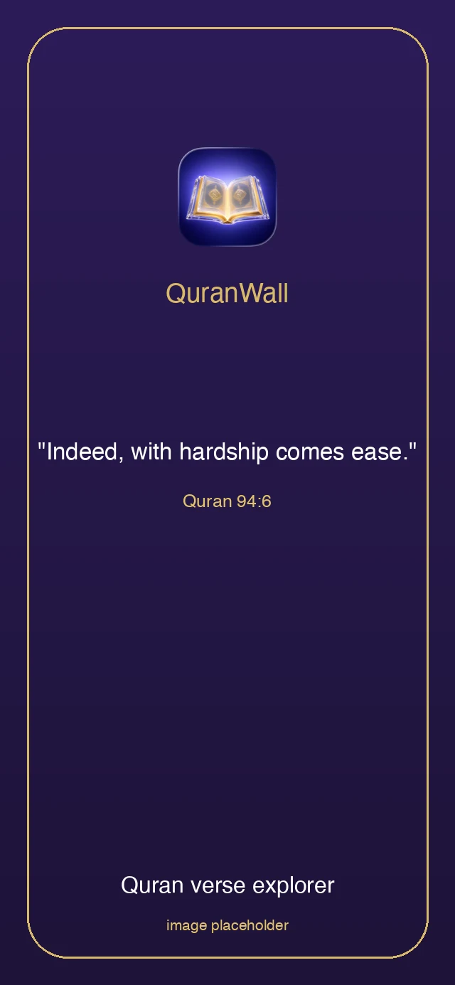 QuranWall Quran verse explorer with surahs and juz